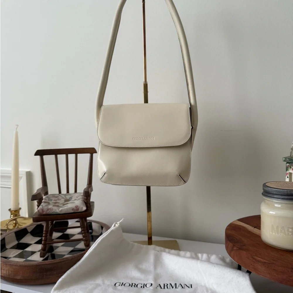 Vintage Giorgio Armani La Prima Shoulder Bag - Picture 11 of 11